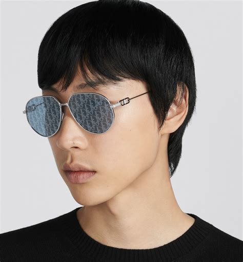 dior cd link sunglasses|CD Link A1U Blue Dior Oblique Pilot Sunglasses .